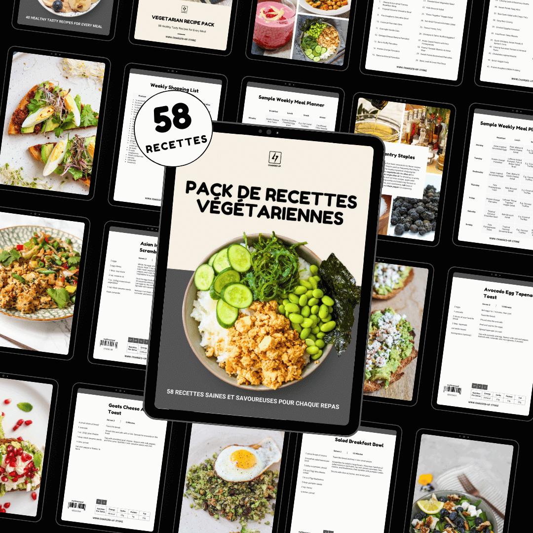(Version Française) FACILE À SUIVRE : 305 RECETTES AVEC MYFITNESSPAL - Charged Up