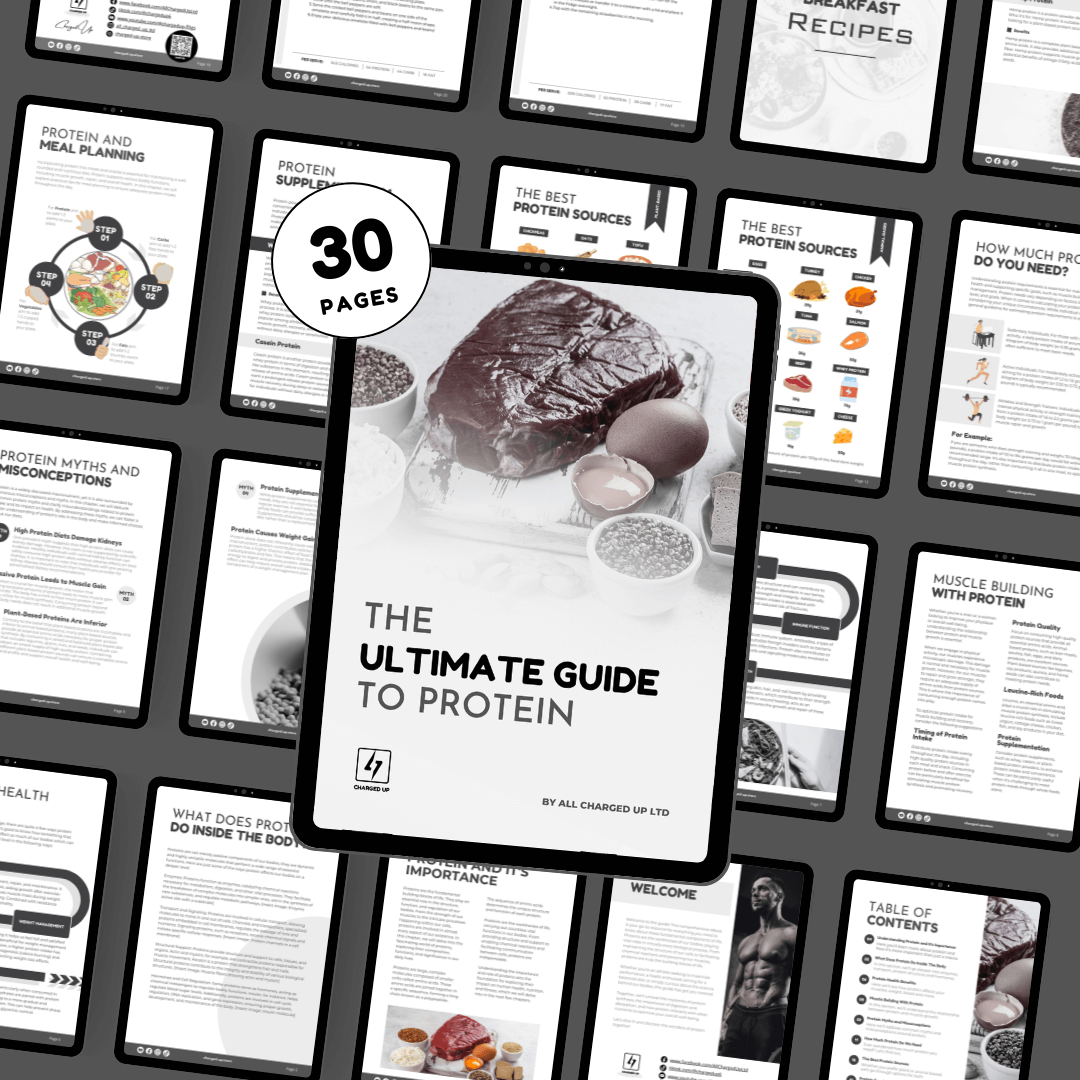 Why choose between health goals? One-stop shop for all things fitness nutrition—no more internet rabbit holes! - Charged Up