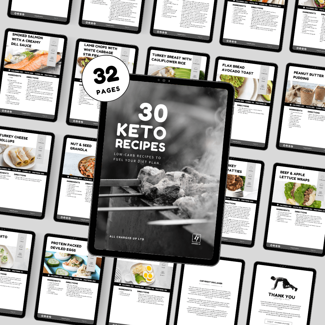 Dreaming of abs but living on takeout? Our Program for Men takes you from ‘dad bod’ to ‘oh hey, abs!’—all without saying goodbye to pizza (okay, maybe a little). - Charged Up