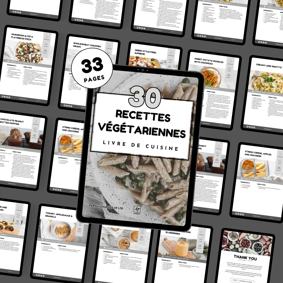 (Version Française) Rentrer dans votre jean, c’est difficile. Trouver le temps de s’entraîner ? Encore plus difficile. Notre programme élimine les devinettes pour que vous puissiez à nouveau enfiler ce jean ! - Charged Up