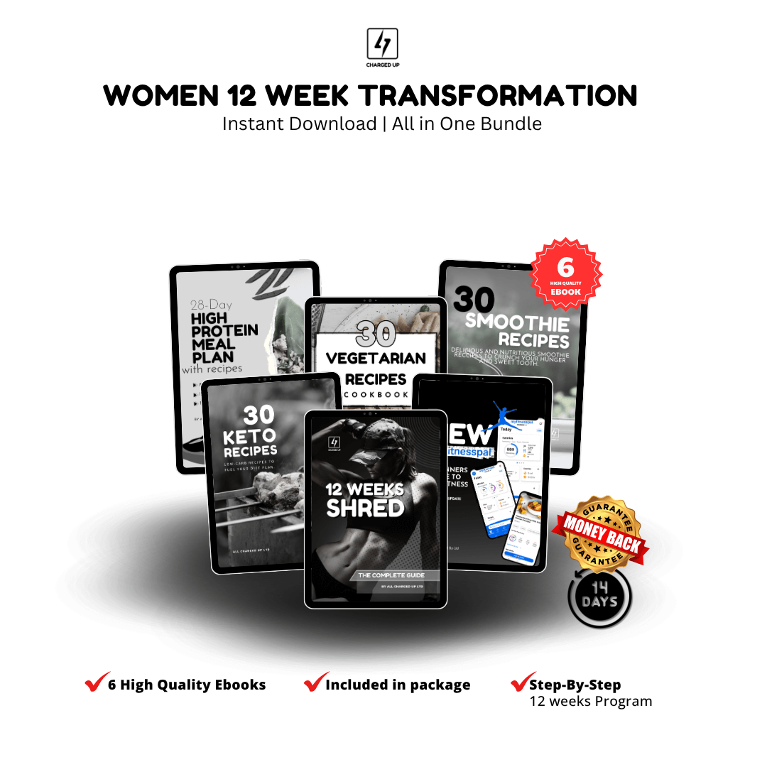 LIMITED TIME OFFER - Ultimate Fitness & Nutrition Mega Bundle - Charged Up